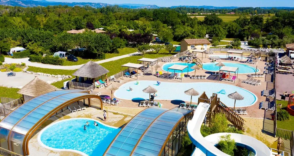 Camping avec piscine en Drôme : sélection 2026 par zone